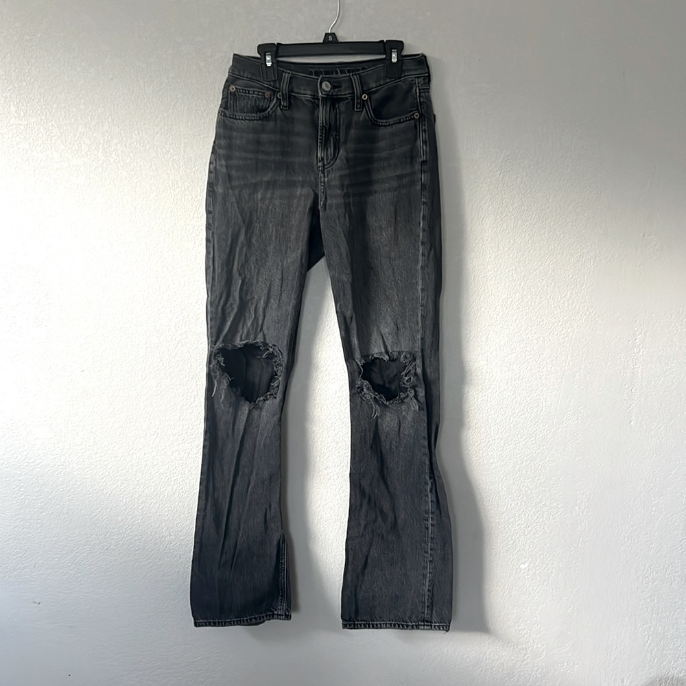 Distressed American Eagle Jeans - black
